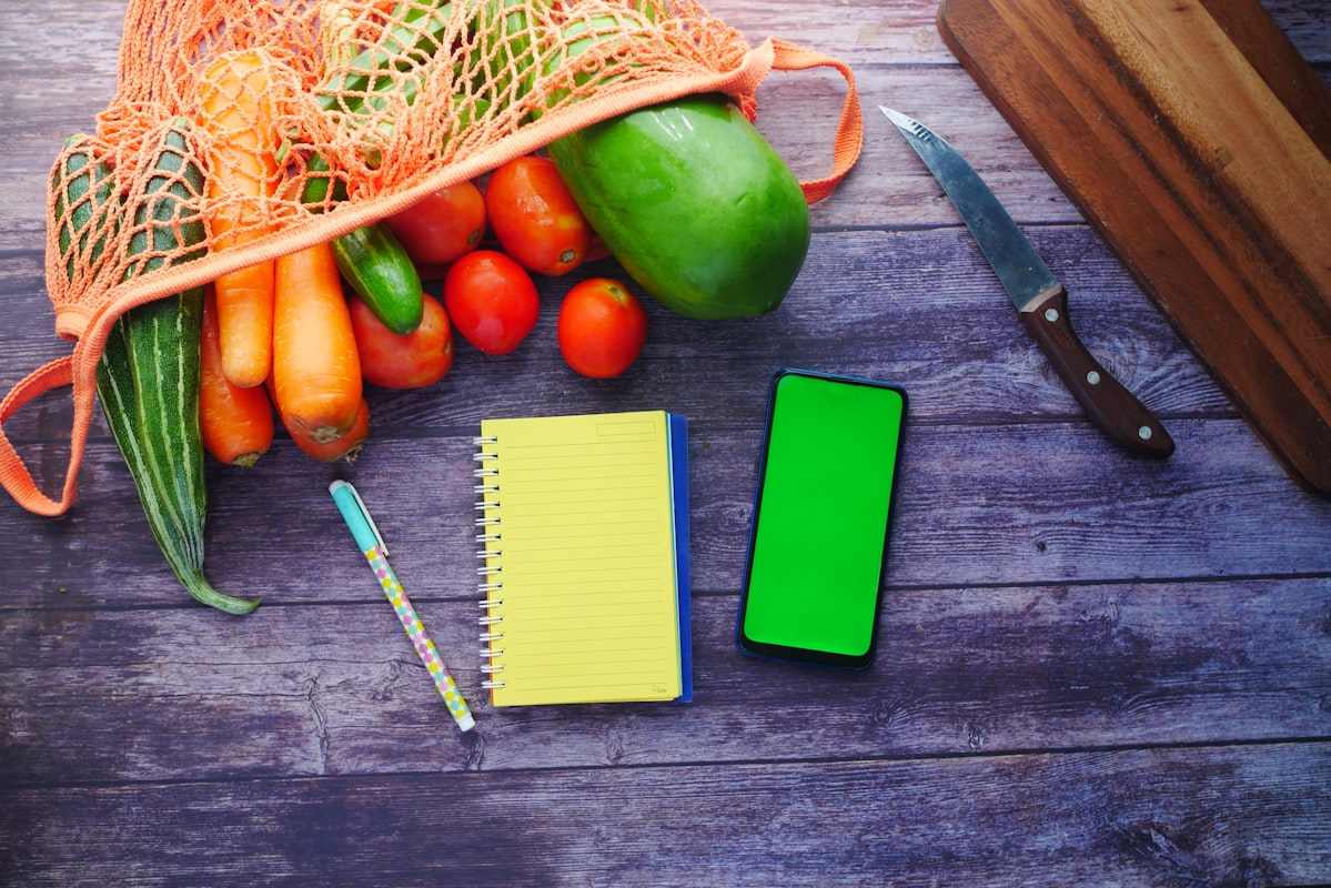 Colorful salad with vegetables and lean protein